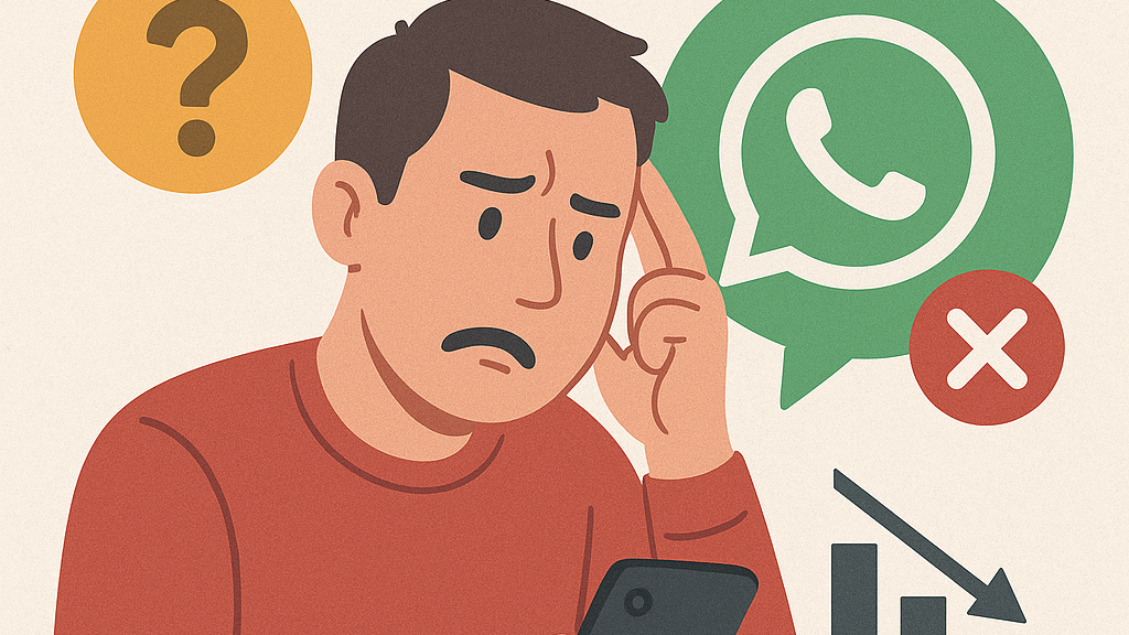 Erros no atendimento no whatsapp que fazem você perder vendas