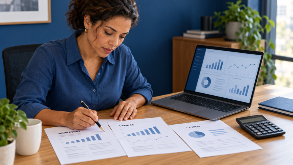 Saiba como medir resultados de marketing, diferenciar métricas de campanha e de negócio e evitar decisões baseadas em números que apenas parecem bons.